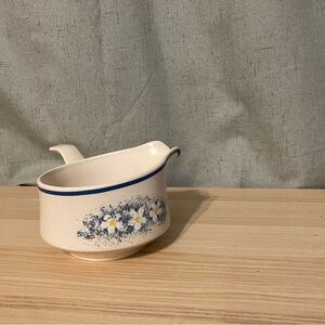 Lenox Temperware Stoneware Gravy Boat - Dewdrops
